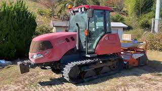 YANMAR ヤンマー CT552 EcoTra crawler tractor クローラートラクター [upl. by Petromilli]