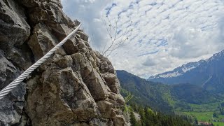 Ostrachtaler Klettersteig  Oberjoch Allgäu [upl. by Kate]