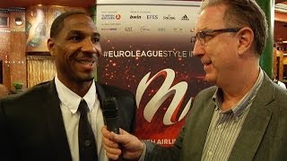 Arrival Interview Tremmell Darden Real Madrid [upl. by Hollinger]