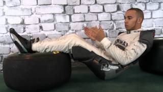 Lewis Hamilton explains his driving position [upl. by Also]