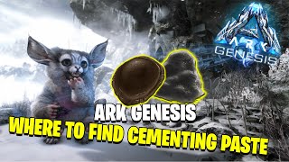 ARK GENESIS  WHERE TO FIND CEMENTING PASTE AND FARM CHITIN [upl. by Mitch]