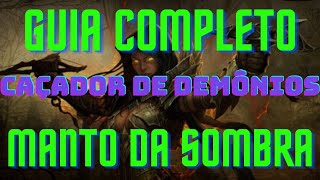 DIABLO 3  Caçador de Demônios  DH   Build Manto da Sombra  Temporada 28 [upl. by Qirat45]