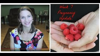 Week 7 Pregnancy Update Baby 3 [upl. by Nedda]