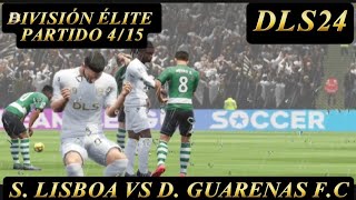 D GUARENAS FC GANA Y SIGUE INVICTO  DLS24  DIVISIÓN ÉLITE [upl. by Hayimas]