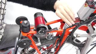 Hiddenpower Brompton Kit installationStep3 Install Econtroller amp Battery [upl. by Nivak]