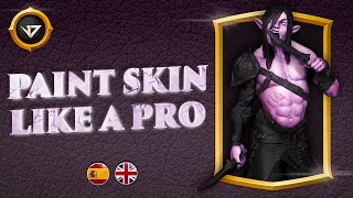 PAINTING MINIATURES How to paint SKIN like a PRO 💥 [upl. by Ainoloppa]