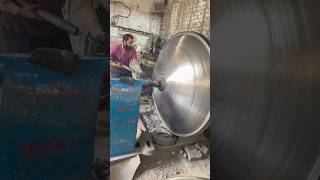 Making stainless steel dish handmade skill unitedstste shorts viralvideos [upl. by Bronwen448]