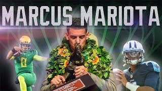 The Marcus Mariota Story The Greatest Everᴴᴰ [upl. by Ayekin]