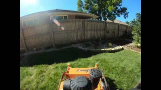 Scag VRide II 36” This mower is a beast [upl. by Lehctim165]