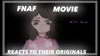 FNAF Movie Reacts To Original  FNAF reacts  cringebad eng [upl. by Skoorb253]