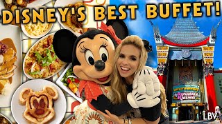 Disneys Hollywood amp Vine NEW MENU Character Buffet 2023  Fantasmic Package Review Disney Dining [upl. by Hpesoj]