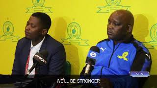 Mosimane Sundowns Will Be Stronger For Champions League [upl. by Annoet]