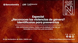 Especial Bancolombia  Confidencial Noticias ¿Reconoces las violencias de género [upl. by Netsyrk]