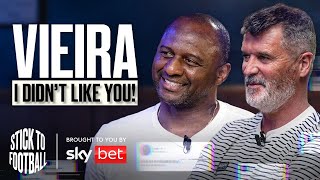 Vieira Rivalry with Keane Wenger amp Arsenal Career  Stick to Football EP 33 [upl. by Anotyad46]