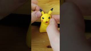 Creating an attacking Pikachu with polymer CLAY shorts pikachu detectivepikachureturns [upl. by Lillie]