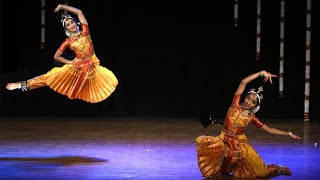 Excerpts from Nishkala Ranjeev amp Nirantara Ranjeev  Sridevi Nrithyalaya  Bharathanatyam  Dance [upl. by Brout673]