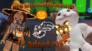 ‼️NEW‼️ HALLOWEEN UPDATE IN ADOPT ME [upl. by Eenimod373]