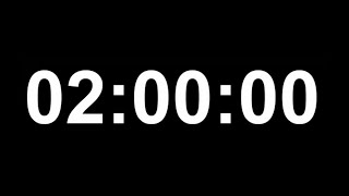 CRONÓMETRO de 2 minutos SIN ALARMA  Temporizador de 120 segundos [upl. by Alakcim]