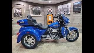 2024 HarleyDavidson Tri Glide Ultra FLHTCUTG Blue Burst [upl. by Saint929]