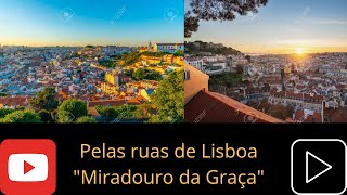 Convento e Miradouro da Graça  Lisboa  Portugal [upl. by Frum]