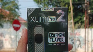 unboxing OXVA XLIM PRO V2 silver carbon [upl. by Stedmann626]