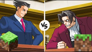 Ace Attorney but its Bedrock VS Java Objectionlol [upl. by Anayek]