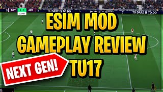 eSIM FIFA 22 MOD GAMEPLAY TU17 [upl. by Atiloj534]