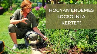 Borbás Marcsi Kertem  Locsolási praktikák 61 rész [upl. by Erdah]