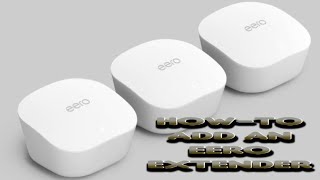 HowTo Add A EERO Extender [upl. by Hooge]