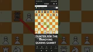 Albin counter gambit underpromotion learnchesstrap shorts brilliant queensgambitdeclined [upl. by Sokcin]