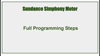 Simphony Full programing steps [upl. by Canotas]