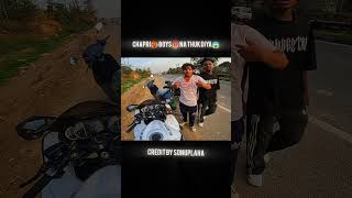 CHAPRI🥵 RIDER😱 NA THUK DIYA😱😱 PART 2 shortsfeed zx10r motovlog [upl. by Brice]