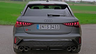 New Audi S3 Sportback Facelift 2024 333HP  Exhaust Sound amp Details [upl. by Siurad]