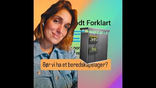 Video 195 En argumenterende tekst Bør vi ha et beredskapslager [upl. by Einnaffit]