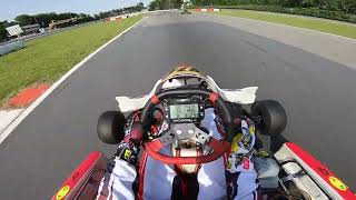 KZ POV Onboard Val Vibrata Karting Track [upl. by Enaht767]