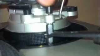 How to replace the tone arm rest on a Technics SL1200 tutorial [upl. by Einon]