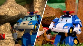 Sono Rimasto Incastrato Nelle Rocce│POLI Nella Vita Reale│Animazioni per Bambini│Robocar POLI tivù [upl. by Nesilla92]