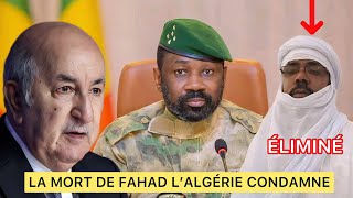 URGENT 🚨 LA MORT DE TERR0 FAHAD L’ALGÉRIE CONDAMNE [upl. by Sundberg]