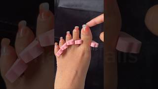 Easy at home Gel nails in under 10 minutes gelnails nails athomegelnails [upl. by Denver672]