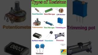 Types of Resistors  Different Resistors  Resistor DIY  Electronics [upl. by Adahs]