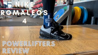 Nike Romaleos 4  A Powerlifters Review [upl. by Atiral]