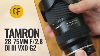 Tamron 2875mm f28 Di III VXD G2 lens review with samples [upl. by Lynde]