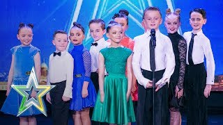 Dublin dancers Xquisite Shake It Off on the IGT stage  Auditions Week 3  Ireland’s Got Talent 2018 [upl. by Boorer529]