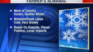 Farmers Almanac Midwest To Get Piles Of Snow [upl. by Eliak403]