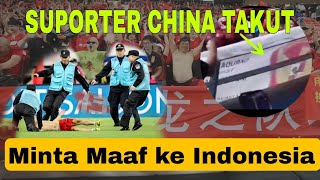 Suporter China GEMETAR Minta Maaf ke Indonesia Ada Apa [upl. by Ri]