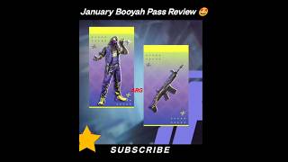 January Booyah Pass Review 🤩 ff new eventfree fire new eventshortsnextbooyahpass [upl. by Sonnnie541]