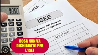 ISEE 2024 cosa non si dichaira per il calcolo i beni esclusi che in pochi conoscono [upl. by Imorej]