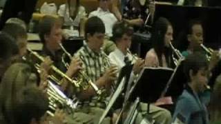 Marina del Rey Lennie Niehaus performed by the Southeast Iowa Junior High Mass Band [upl. by Hebrew]