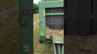 1850 round baling hay with 457 [upl. by Assital]