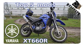 Top 5 mods on my XT660R [upl. by Fahey467]